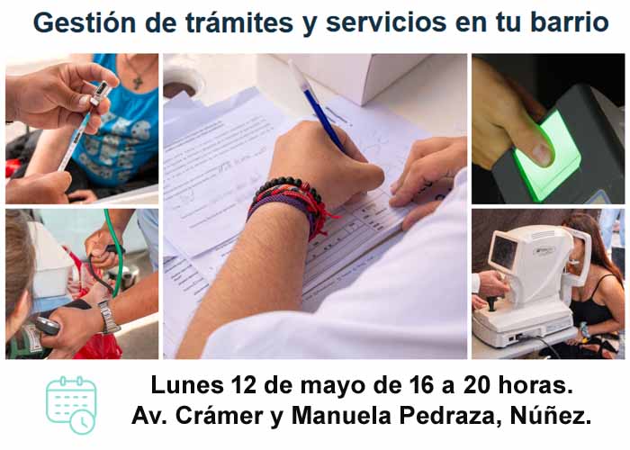 Gestión de trámites en Núñez